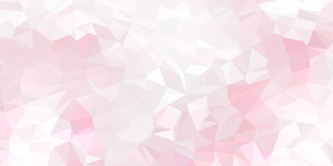 Light red vector abstract triangle template.