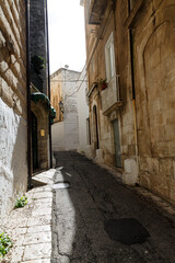 Obraz premium Small street in the city of Castellaneta