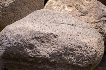 close up of a stone