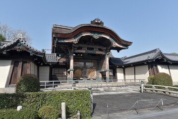 東本願寺　菊の門　真宗本廟京都市下京区