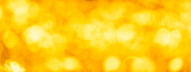 abstract photo of light gold, yellow abstract background with bokeh defocused lights. image is blurred and filtered