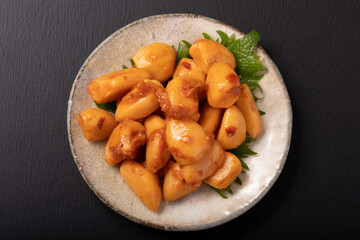 味噌かつおにんにく