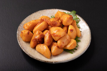 味噌かつおにんにく