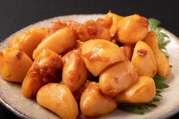 味噌かつおにんにく