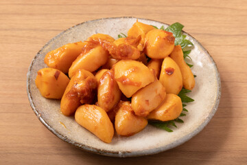 味噌かつおにんにく