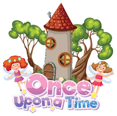 Once upon a time text design