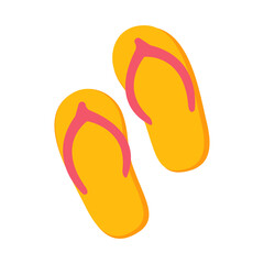 flip flop beach shoes Relaxing by the sea during the holidays