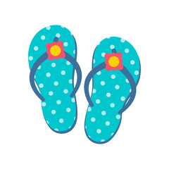 flip flop beach shoes Relaxing by the sea during the holidays