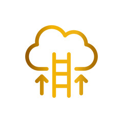 ladder gradient icon