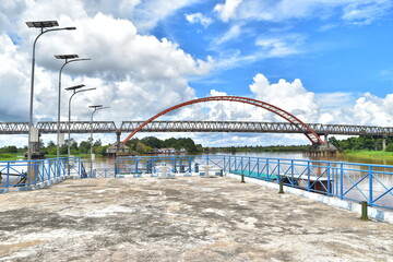 bridge over the river