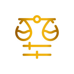 balance gradient icon