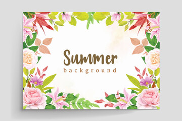background and wreath floral design