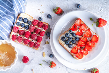 July 4 breakfast sandwich