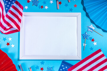 Obraz premium 4 july independence day background