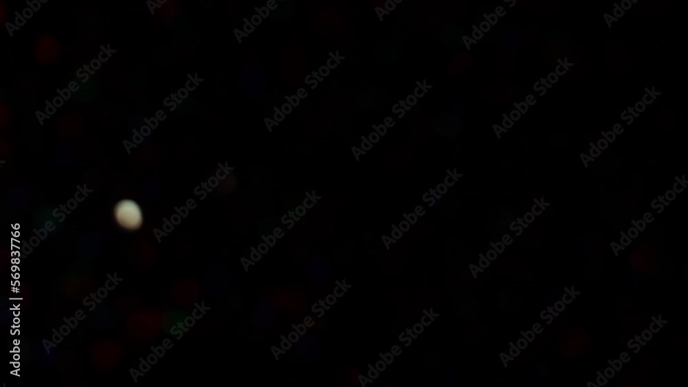 Canvas Prints transitions and overflows of small luminous blurred circles of light. multicolor bokeh. natural ligh
