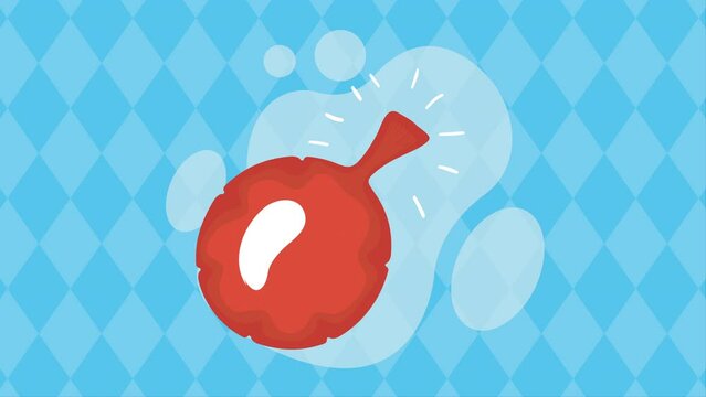whoopee cushion prank accessory animation