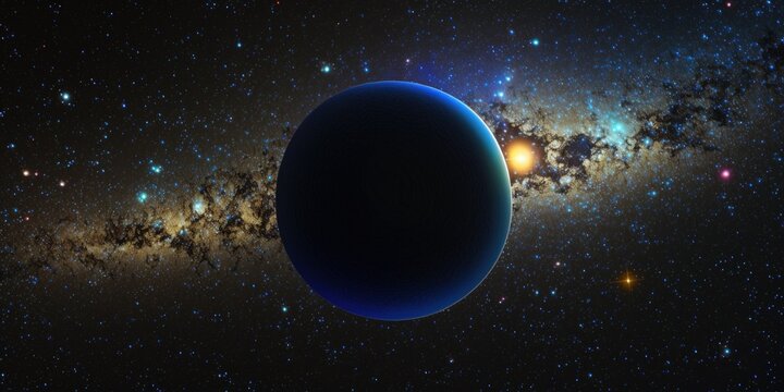 imaginary planet X, also known as planet 9. Generative AI