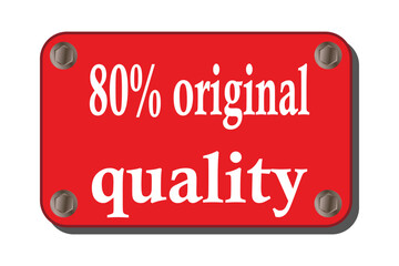 original quality label icon