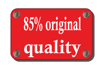 original quality label icon