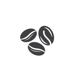 coffee bean icon vector element design template