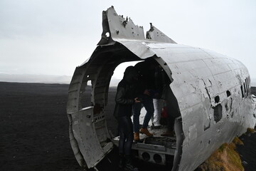 Carcassa aereo Islanda