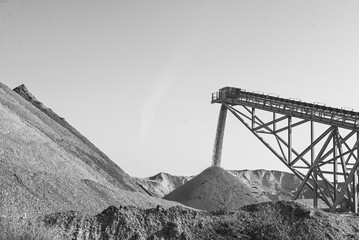 mining in the desert