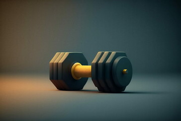 Dumbbell for your composition