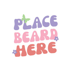 place beard here