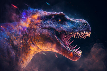 Spirit animal - Tyrannosaurus rex, Generative AI