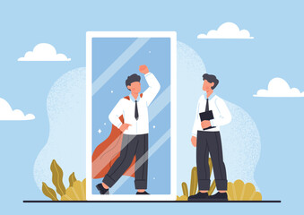 Self confidence concept