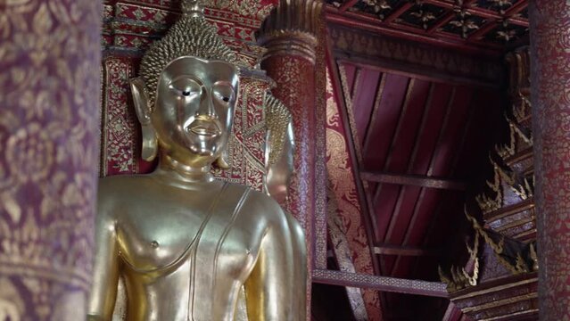 golden buddha statue