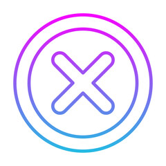 Obraz premium Cross Icon