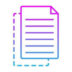 Obraz premium Cut Icon