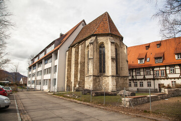 Old and new in Bad Urach, Germany