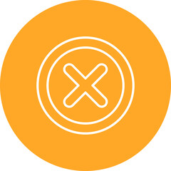 Fototapeta premium Cross Icon