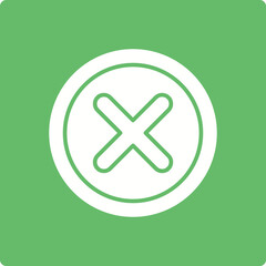 Obraz premium Cross Icon