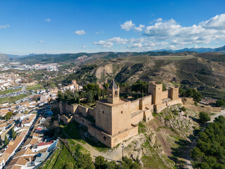 Fototapeta premium monumentos del municipio de Antequera, la alcazaba Nazarí