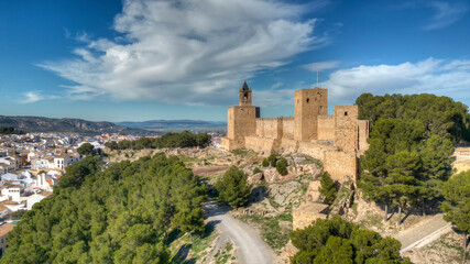 Obraz premium monumentos del municipio de Antequera, la alcazaba Nazarí