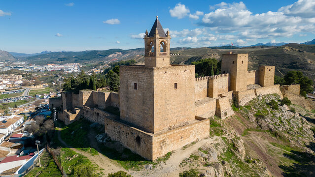 monumentos del municipio de Antequera, la alcazaba Nazar&iacute;