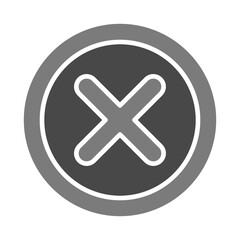 Obraz premium Cross Icon