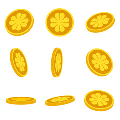 Leprechaun Coins Set