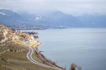 panorama of the city of kotor country