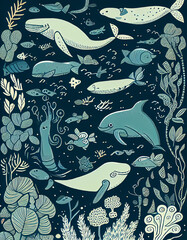 Ocean Creature Wallpaper