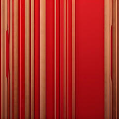 Red striped vintage matte background. Generative AI