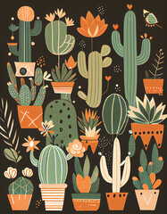 Plant Character Wallpaper