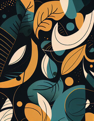 abstract floral background