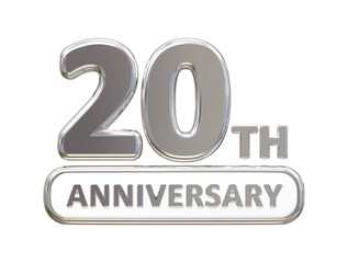 Years celebration anniversary text effect transparent vector element