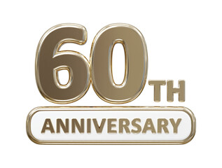 Years celebration anniversary text effect transparent vector element