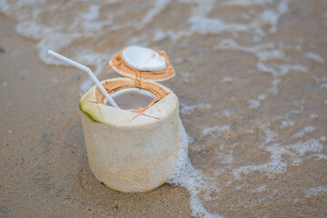 real coconut water