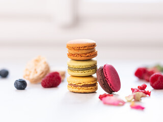 macaroons on a plate